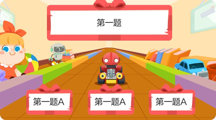 Level running: answering questions along a track